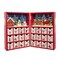 Kurt Adler 13-Inch Battery Operated Lighted Wooden Christmas Advent Calander